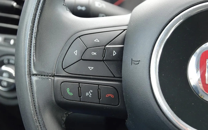 Fiat 500X cena 62900 przebieg: 72500, rok produkcji 2018 z Dukla małe 211